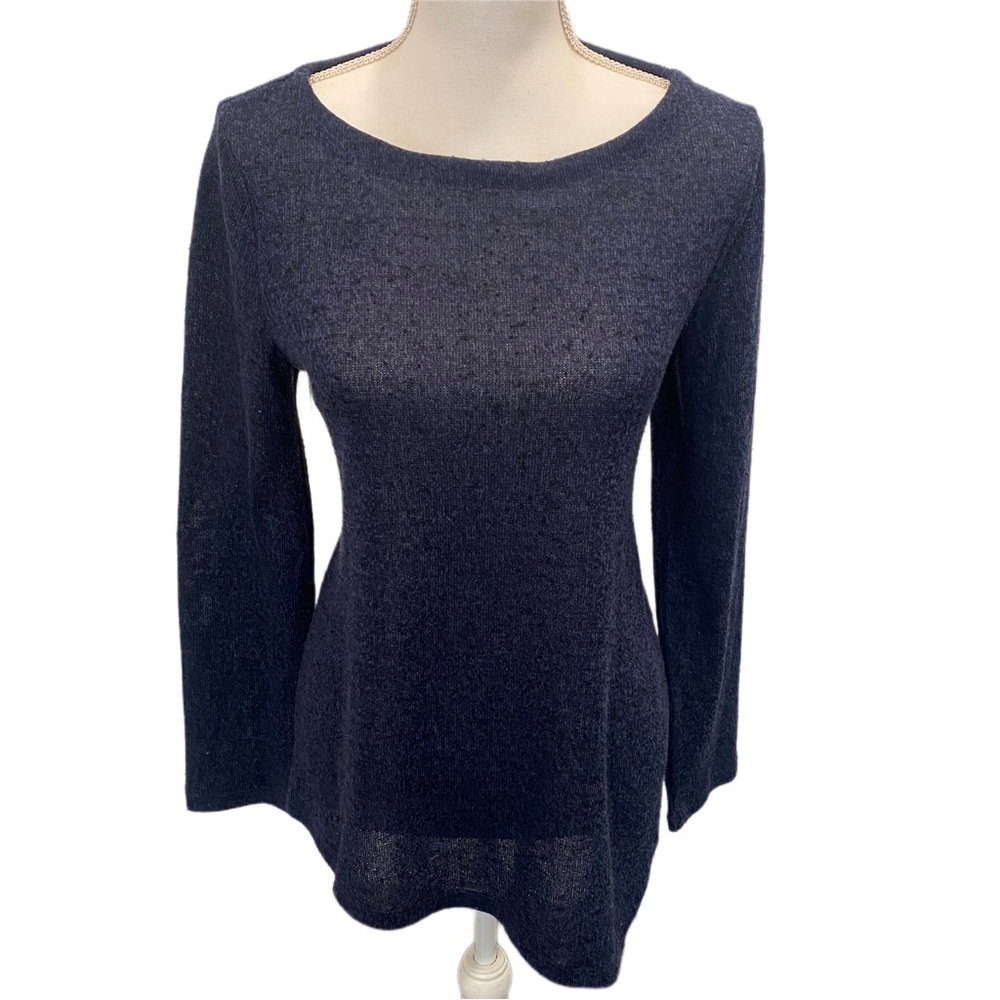 Jones New York, Blue Asymmetrical Sweater, Sz. M